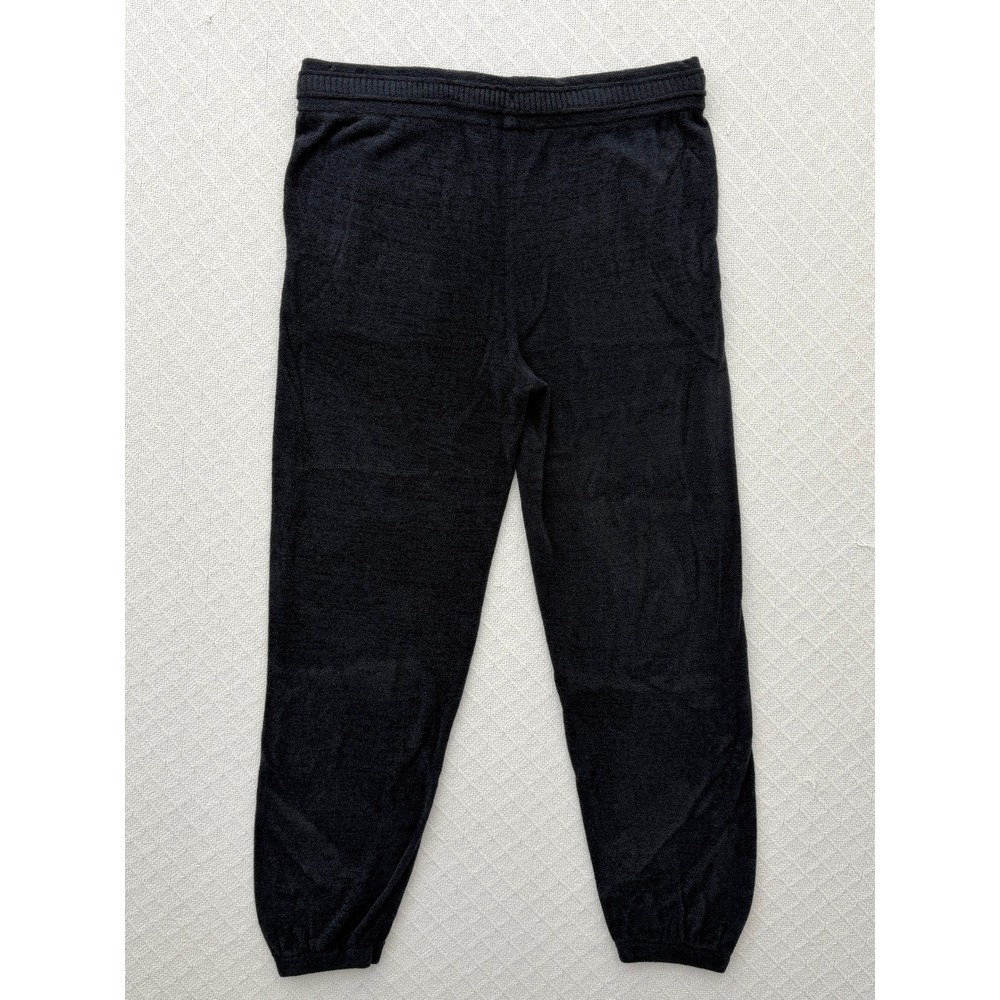 Barefoot Dreams Black Cozy Knit Jogger Pants - Picture 4 of 7